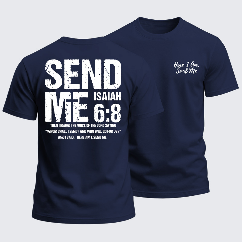 Heavyweight Cotton Tee - Send Me