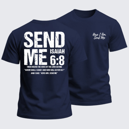 Heavyweight Cotton Tee - Send Me