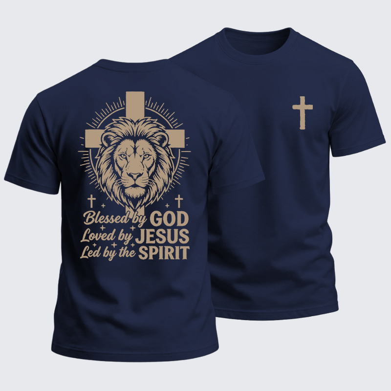 Heavyweight Cotton Tee - Blessed By God
