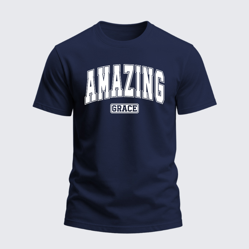 Heavyweight Cotton Tee - Amazing Grace