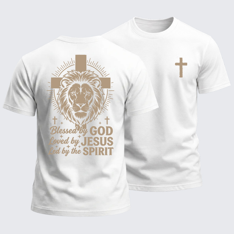 Heavyweight Cotton Tee - Blessed By God