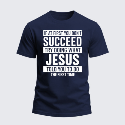 Heavyweight Cotton Tee - Do What Jesus Said