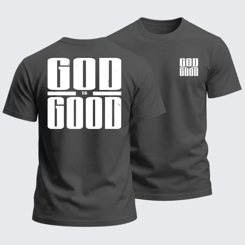 Heavyweight Cotton Tee - God Is Good