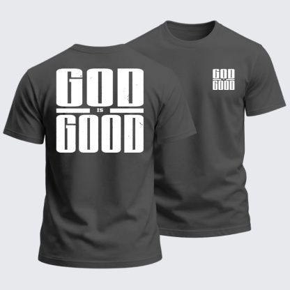 Heavyweight Cotton Tee - God Is Good