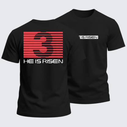 Heavyweight Cotton Tee - He Is Risen