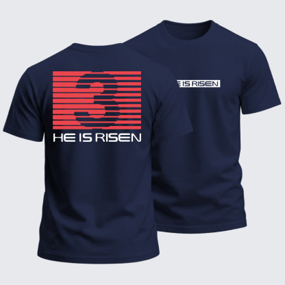 Heavyweight Cotton Tee - He Is Risen