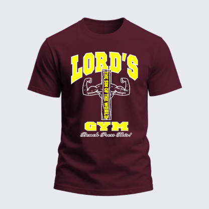 Heavyweight Cotton Tee - Lord's Gym