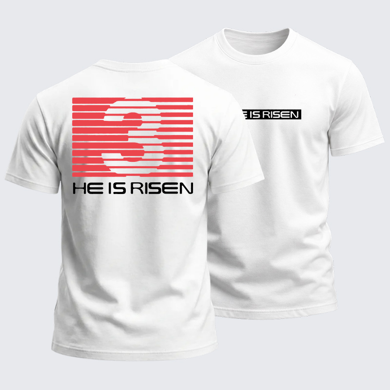 Heavyweight Cotton Tee - He Is Risen