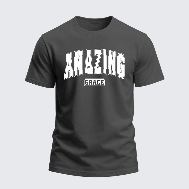 Heavyweight Cotton Tee - Amazing Grace