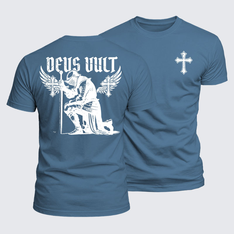 [Copy]Luxe Mercerized Cotton Tee - Deus Vult