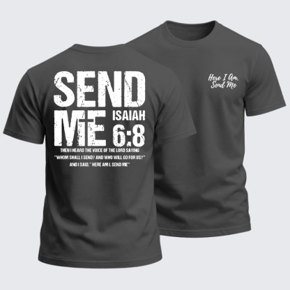 Heavyweight Cotton Tee - Send Me