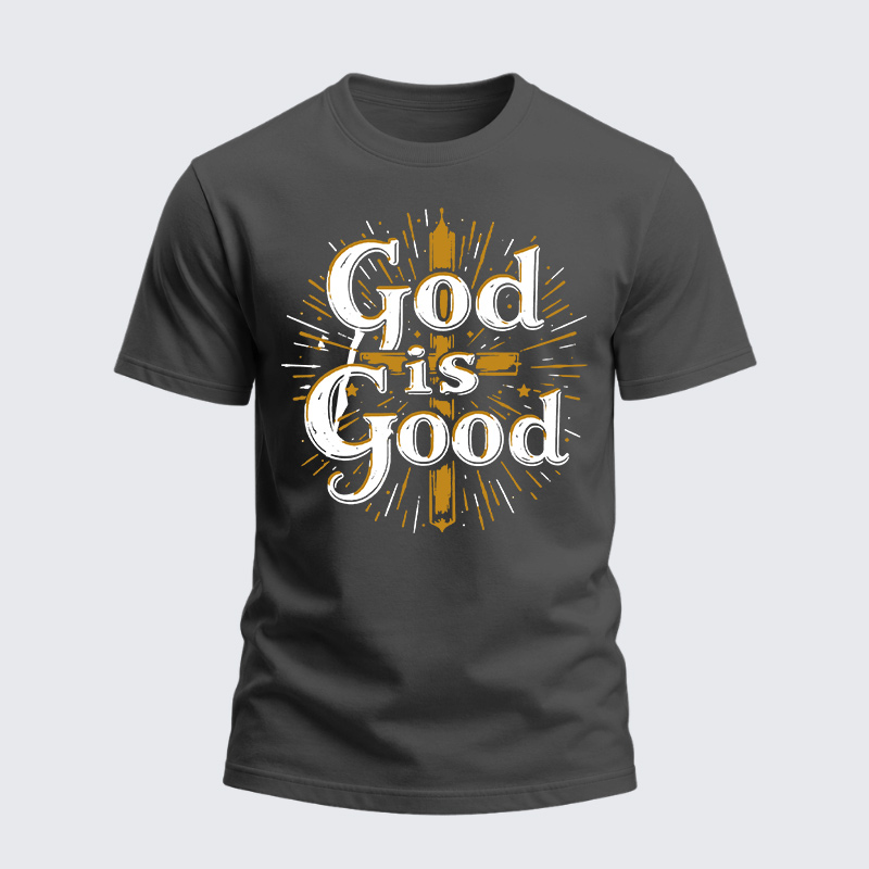 Heavyweight Cotton Tee - God Is Good
