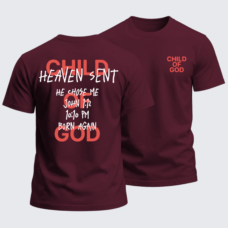 Heavyweight Cotton Tee - Child Of God
