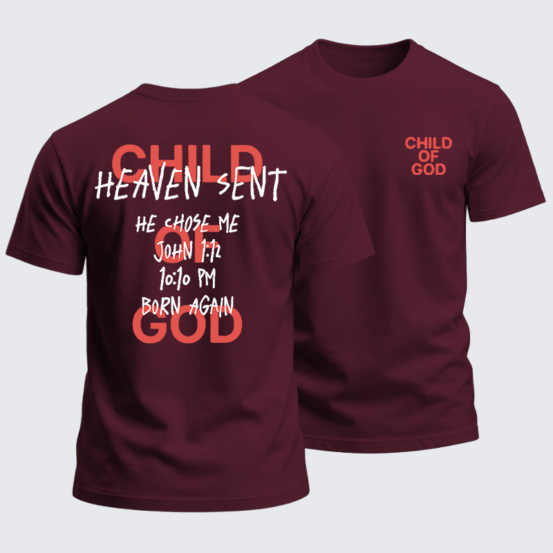 Heavyweight Cotton Tee - Child Of God