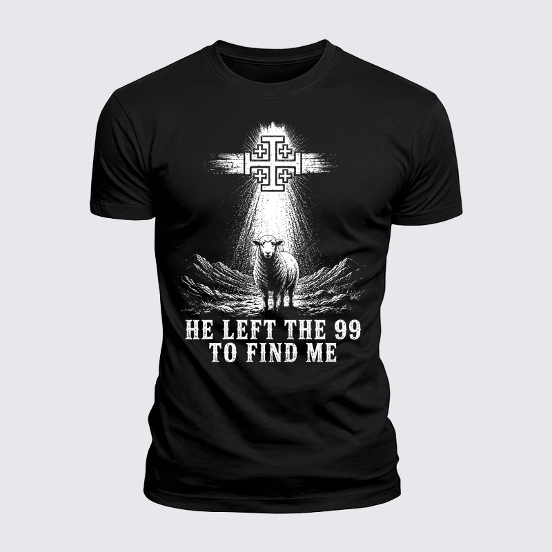 Man Of God Husband Dad Jesus God Christian Cotton T-Shirt