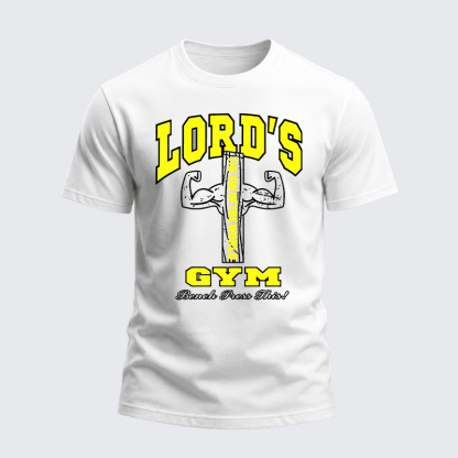 Heavyweight Cotton Tee - Lord's Gym