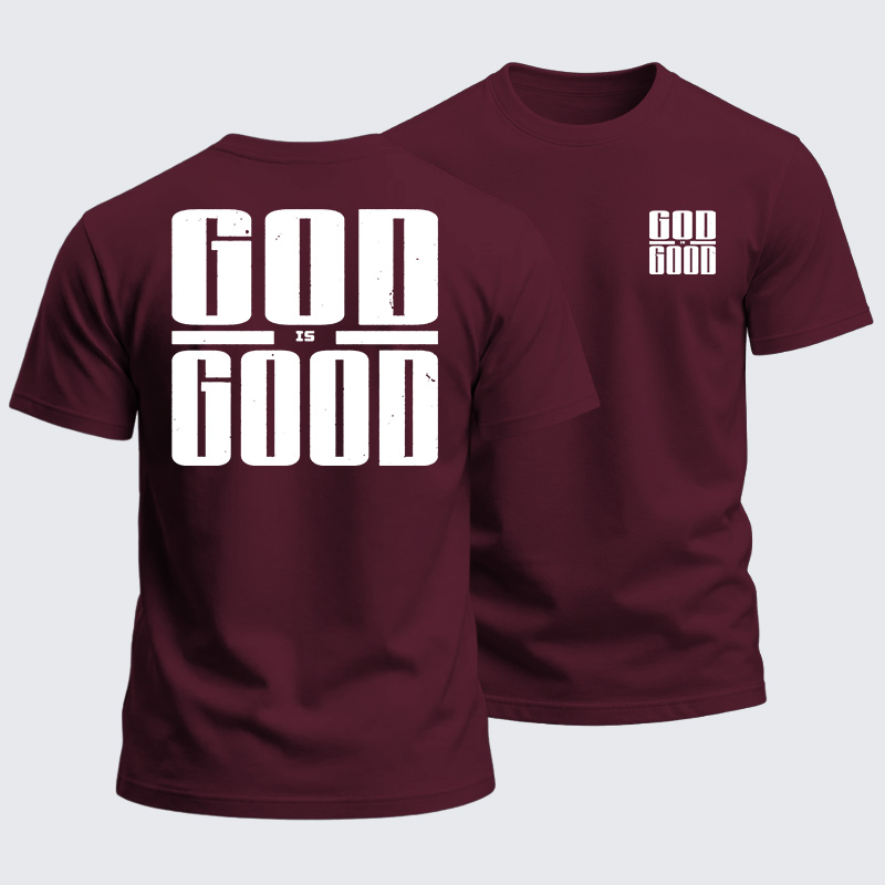 Heavyweight Cotton Tee - God Is Good