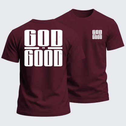 Heavyweight Cotton Tee - God Is Good