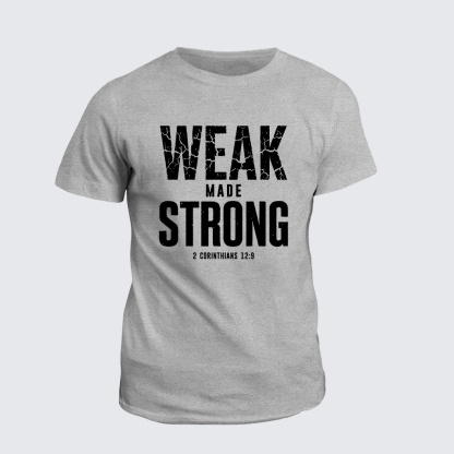 Classic Cotton Tee - Weak Made Strong