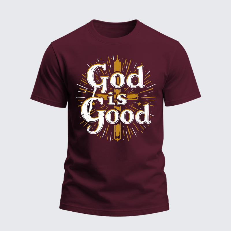 Heavyweight Cotton Tee - God Is Good