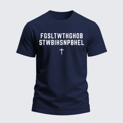 Heavyweight Cotton Tee - God So Loved The World