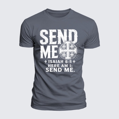 Luxe Mercerized Cotton Tee -  Send Me