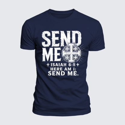 Luxe Mercerized Cotton Tee -  Send Me
