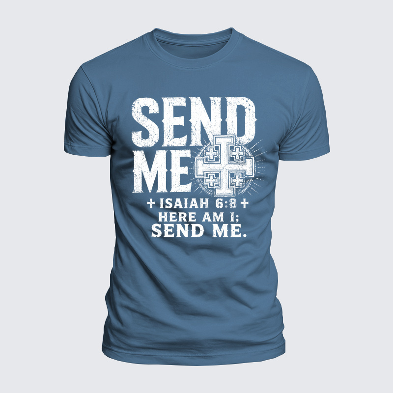 Luxe Mercerized Cotton Tee -  Send Me