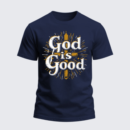 Heavyweight Cotton Tee - God Is Good