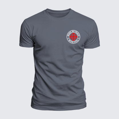 [Copy]Luxe Mercerized Cotton Tee - Jesus and The Cross