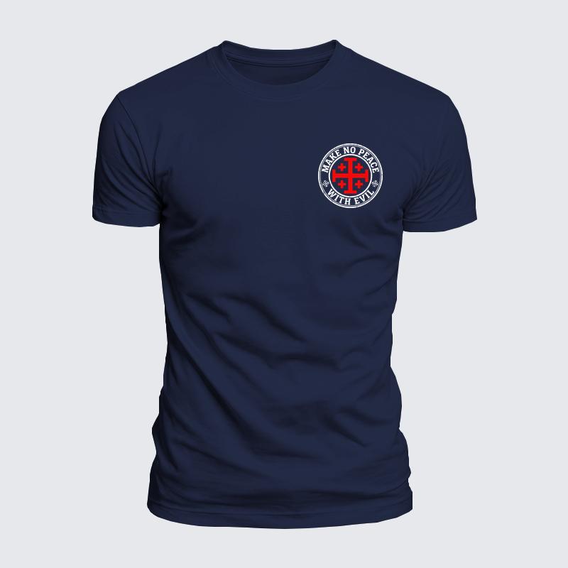 [Copy]Luxe Mercerized Cotton Tee - Jesus and The Cross