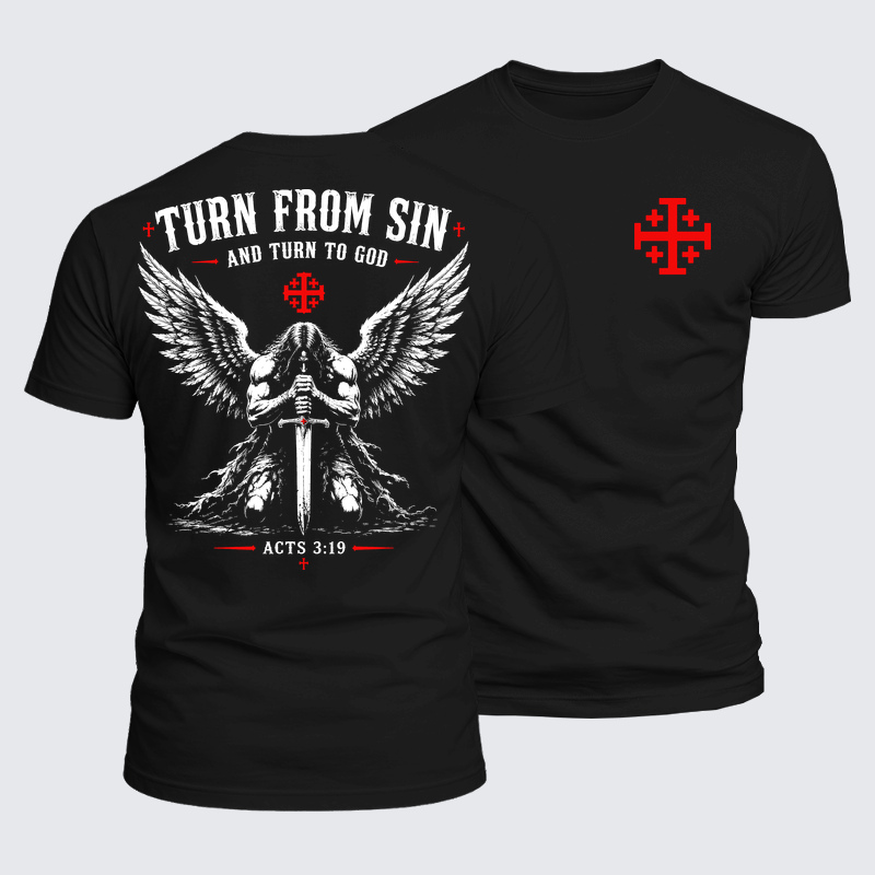 Luxe Mercerized Cotton Tee - Fear No Evil