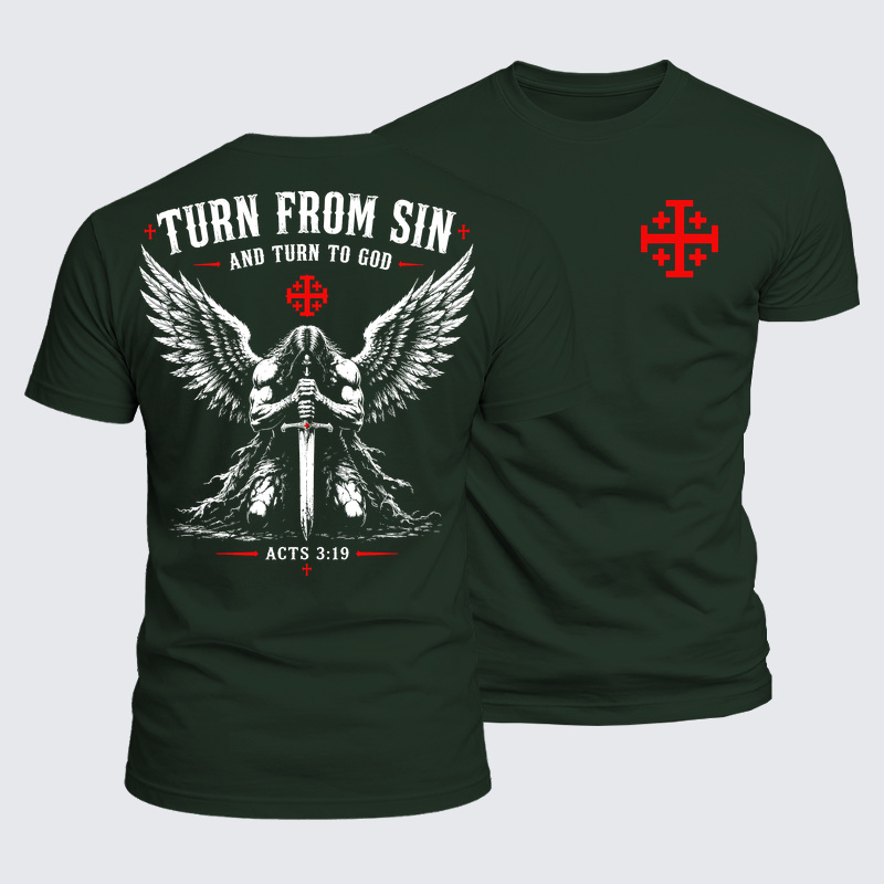 Luxe Mercerized Cotton Tee - Fear No Evil
