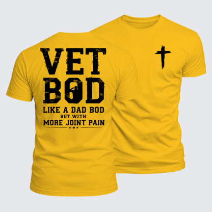 Luxe Mercerized Cotton Tee - Vet Bod Like A Dad Bod