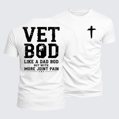 Luxe Mercerized Cotton Tee - Vet Bod Like A Dad Bod