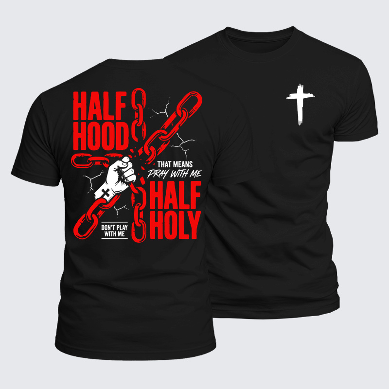 Luxe Mercerized Cotton Tee - Half Hood Half Holy