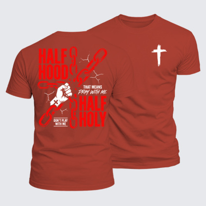 Luxe Mercerized Cotton Tee - Half Hood Half Holy