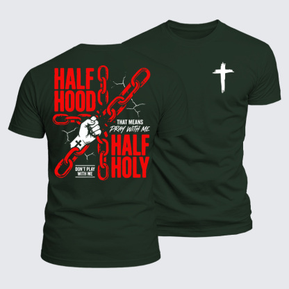 Luxe Mercerized Cotton Tee - Half Hood Half Holy
