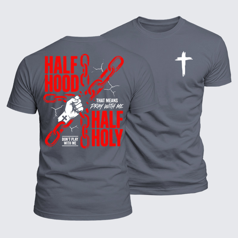 Luxe Mercerized Cotton Tee - Half Hood Half Holy