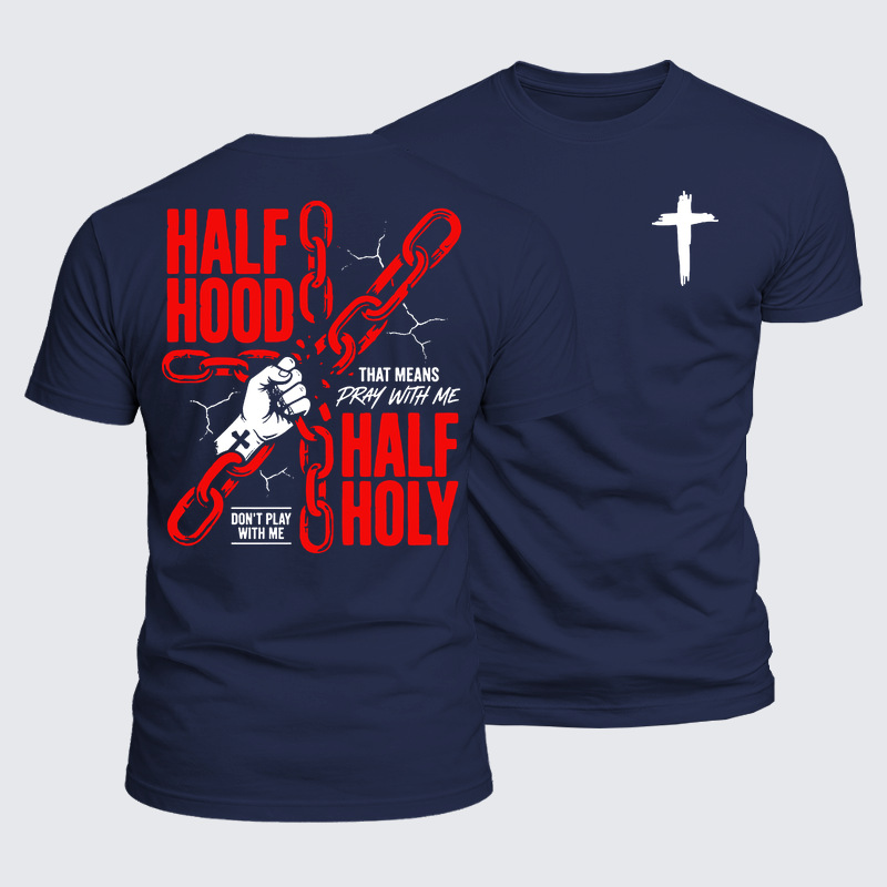Luxe Mercerized Cotton Tee - Half Hood Half Holy