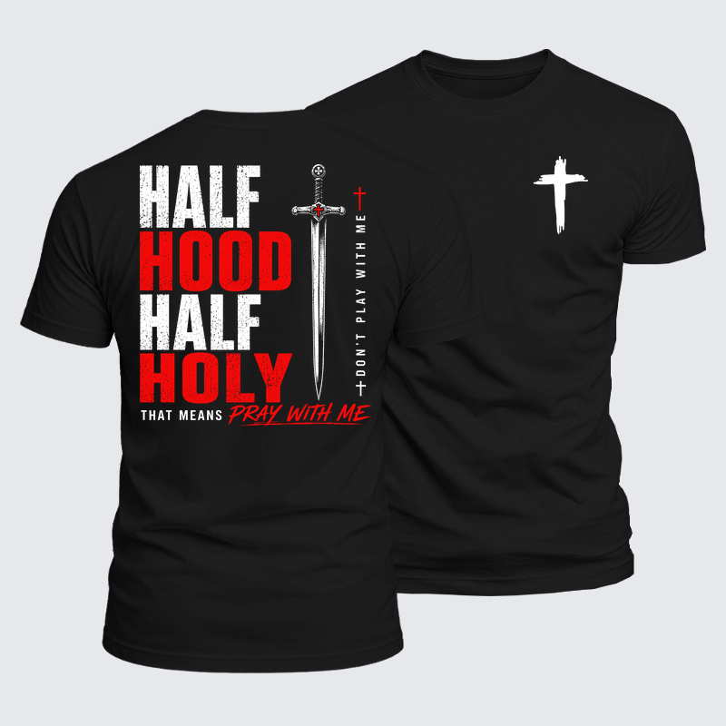 Luxe Mercerized Cotton Tee - Half Hood Half Holy