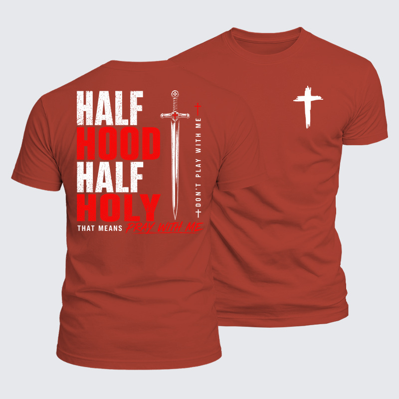 Luxe Mercerized Cotton Tee - Half Hood Half Holy