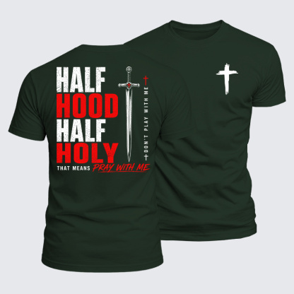 Luxe Mercerized Cotton Tee - Half Hood Half Holy