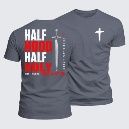 Luxe Mercerized Cotton Tee - Half Hood Half Holy