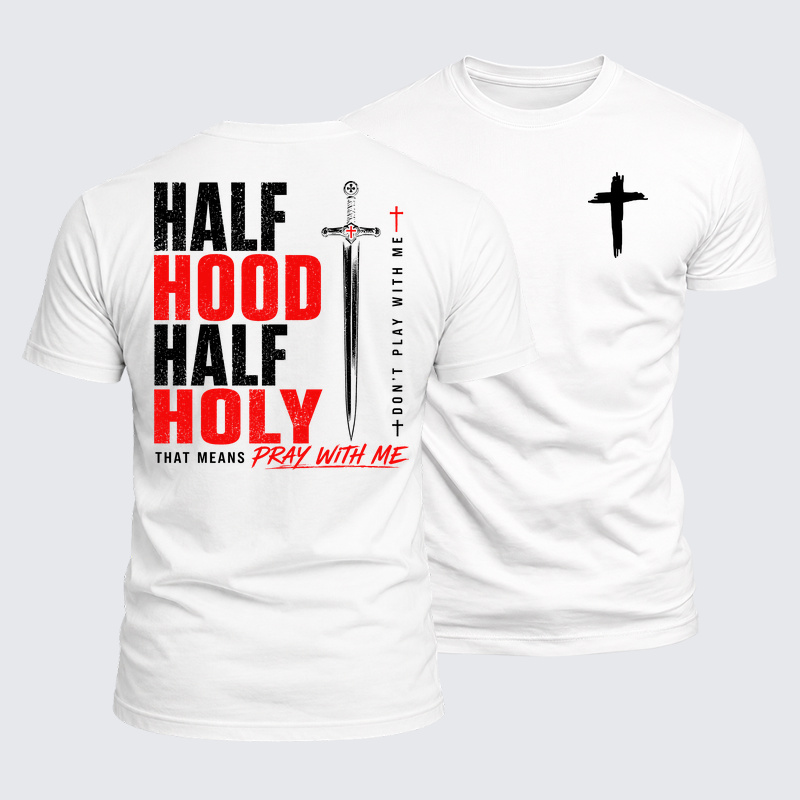 Luxe Mercerized Cotton Tee - Half Hood Half Holy
