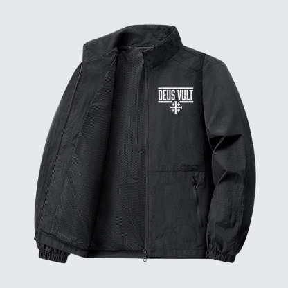 Deus Vult  Quick-Dry Lightweight Jacket