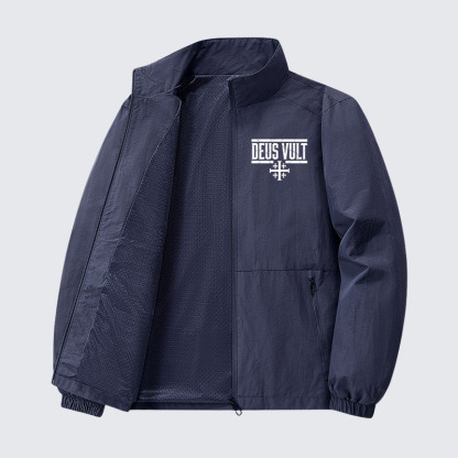 Deus Vult  Quick-Dry Lightweight Jacket