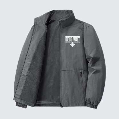 Deus Vult  Quick-Dry Lightweight Jacket