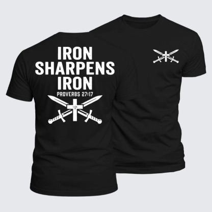 Luxe Mercerized Cotton Tee - Iron Sharpens Iron