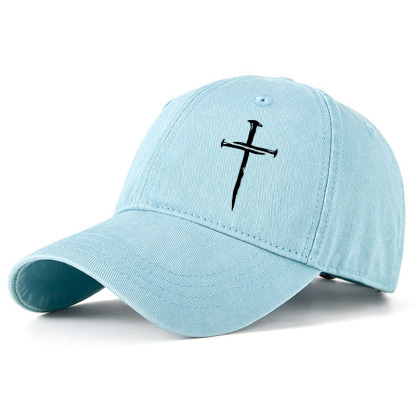 Heritage Washed Cap - Nail Cross